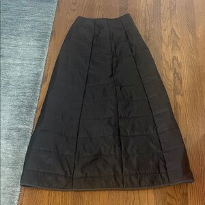 Chic Black A-Line Skirt